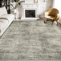 8x10 Area Rugs for Living Room Bedroom: Large Washable Rugs 8x10 Soft Abstract Rug Indoor Floor Non-Shedding Non Slip Carpet for Dining Room Under Table Nursery Farmhouse Home Office (Grey)