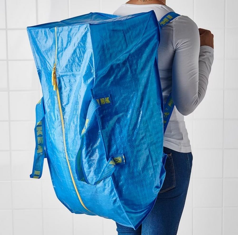 Ikea Frakta Storage Bag - Blue (5) U848532