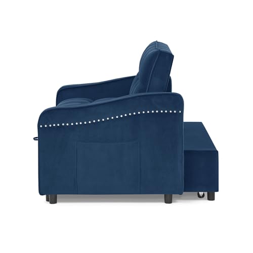 Convertible Sofa Bed 3 in 1 Lounge Chair Sleeper with Adjustable Backrest C337