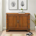 40 Inch Console Table with Storage Rack, Vintage Entryway Table with Adjustable Storage Rack, Cabinet, Sofa Table for Kitchen Dining Room, Hallway, Entryway, Living Room, Foyer, Natural Walnut