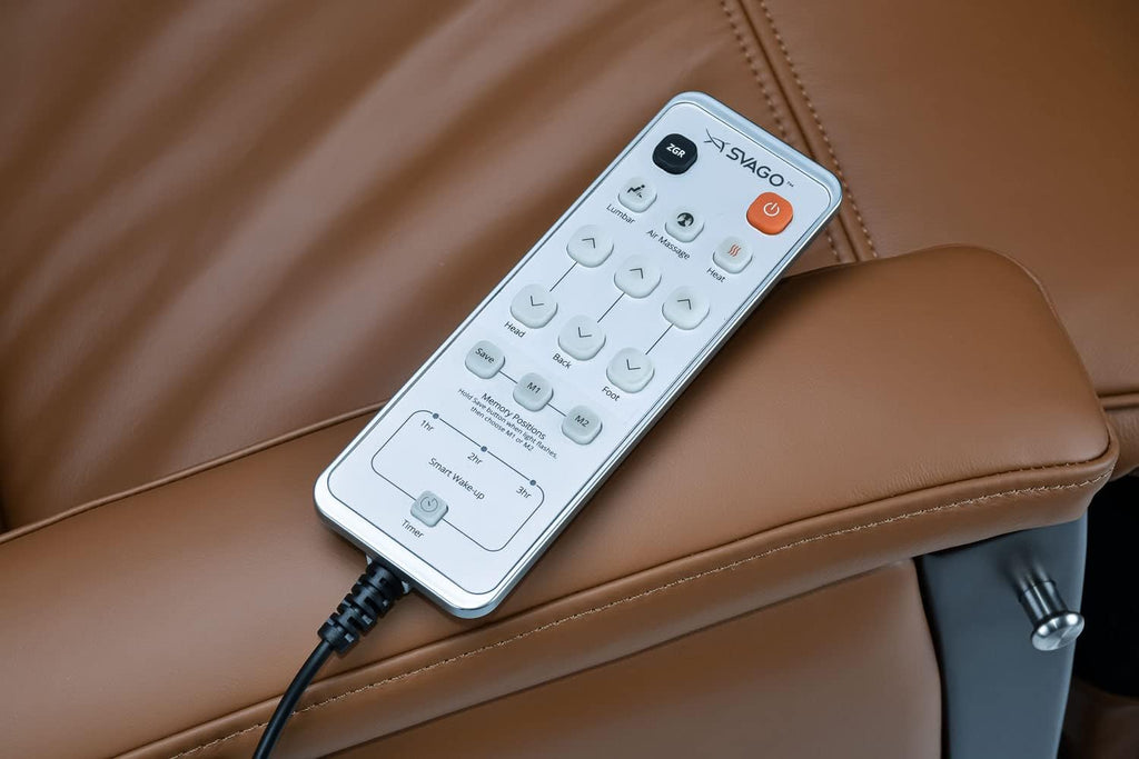 Svago ZGR Newton Leather Zero Gravity Recliner (Tan) T663449