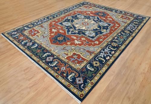Handmade Turkish Oushak Rug 12x18 ft Multicolor Wool I25700