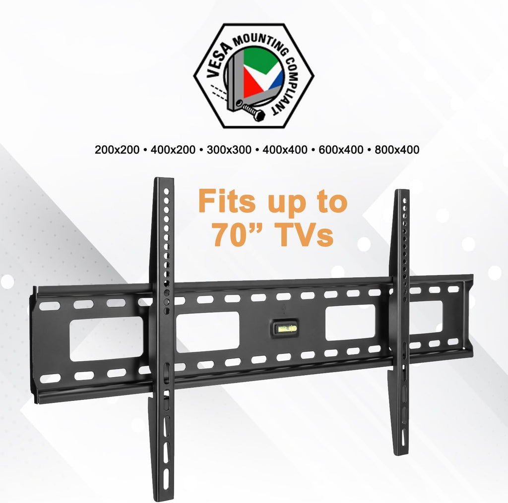 Ultra Slim TV Wall Mount Bracket for Samsung 55" Q60CD QLED 4K Smart TV U888773