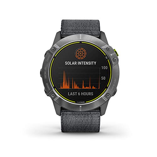 Garmin Enduro Multisport GPS Watch with Solar Charging, Carbon Gray DLC Titanium, Renewed X327807