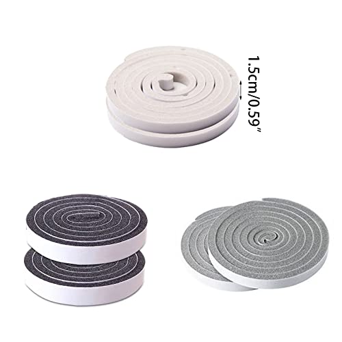 Sponge Foam Seal Strip Adhesive Soundproof Weather Stripping for Doors O698