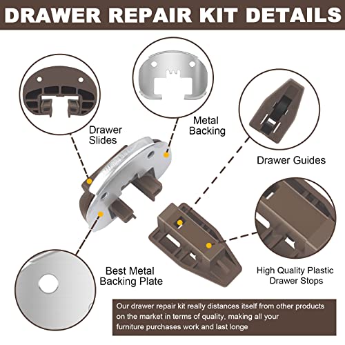Improved Commercial Drawer Slides Replacement Kit Model #168 O676776