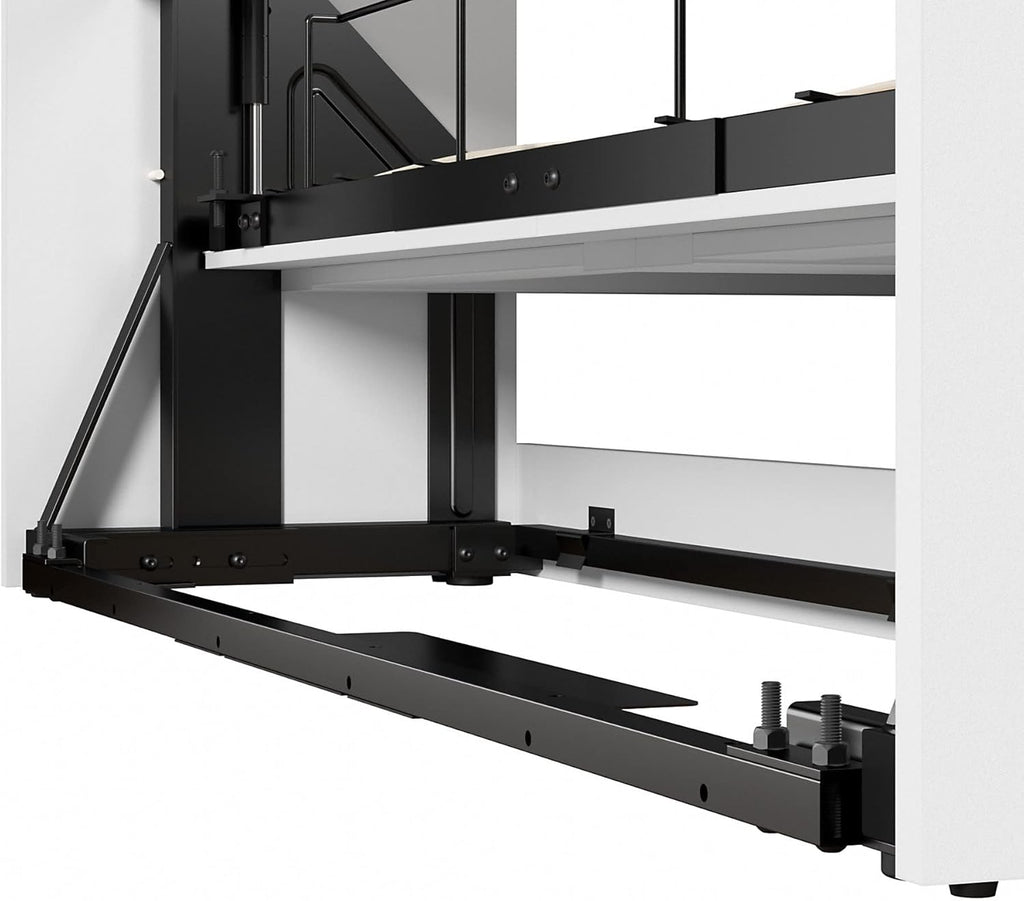 BESTAR Pur Murphy Wall Bed, Full, White B2363