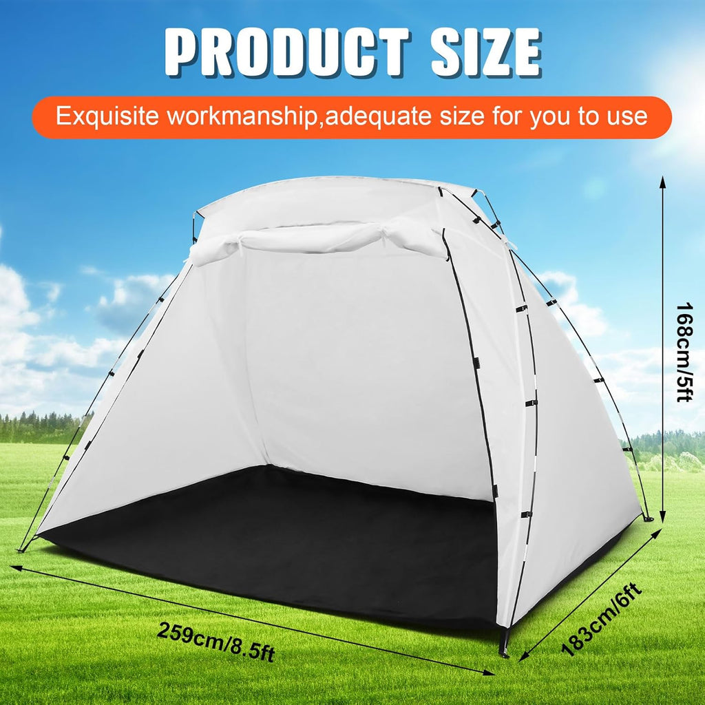 Windyun 8.5 x 6 x 5.5 ft Portable Paint Booth Spray Tent X367