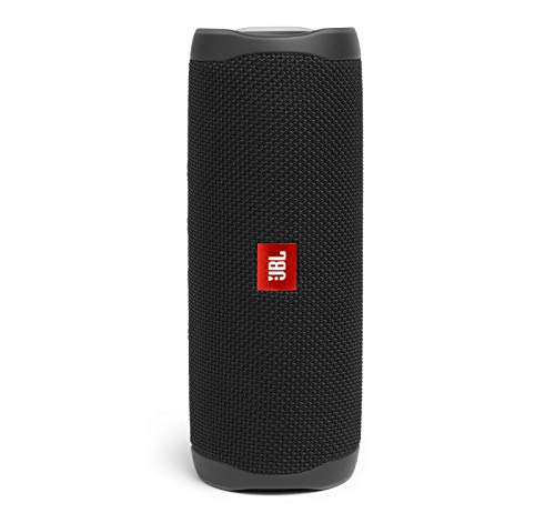 JBL Flip 5 Waterproof Portable Wireless Bluetooth Speaker with Protective Hardshell Case - Black M20350