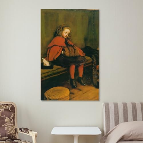 John Everett Millais My Second Sermon Canvas Wall Art Poster 24x36inch T203912