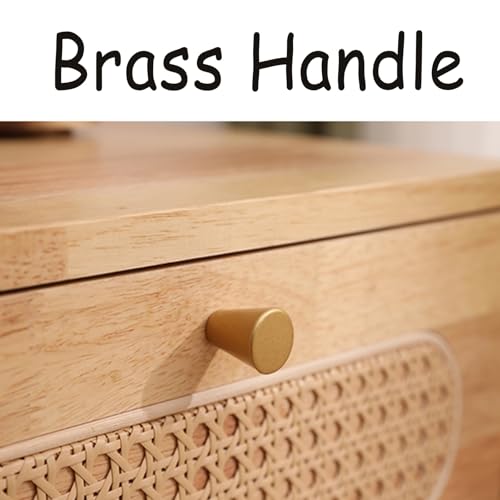 Bed Side Table with 2 Drawers for Bedroom, Small Spaces Y29676