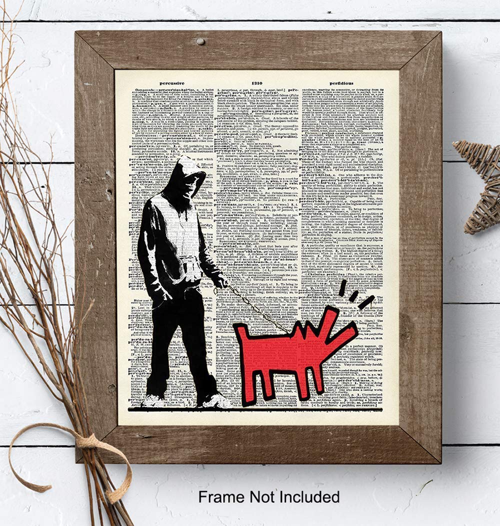 Banksy Graffiti 8x10 Wall Decor Picture - Modern Art Poster for Home P763