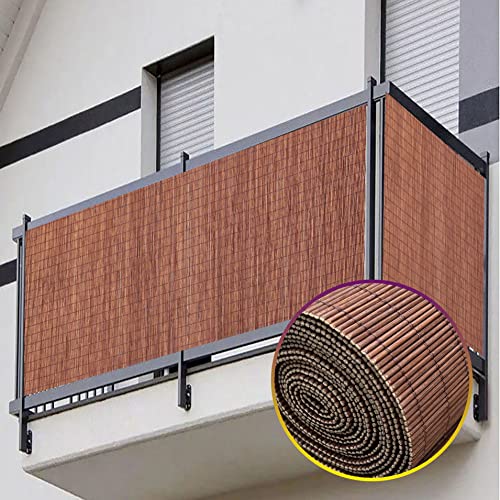 Bamboo Wall Panel Privacy Screen for Balcony Outdoor Decorative W4804