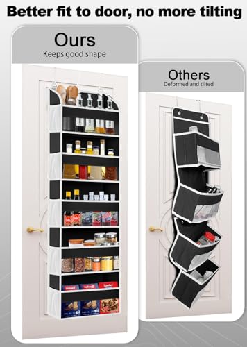 Over The Door Storage Organizer with 5 Pockets, 44 lbs Capacity Z3197