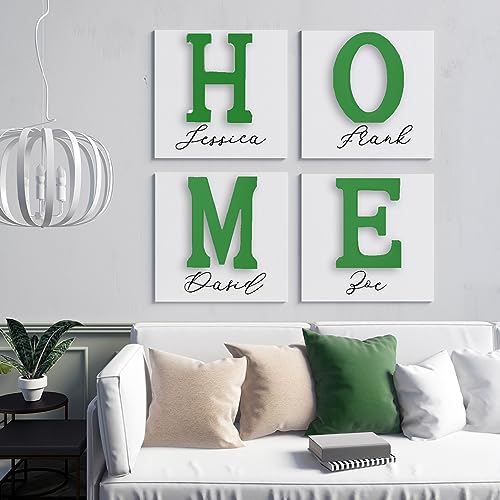 8 Inch Unfinished Wooden Alphabet Letters for Wall Desk Decor F30619