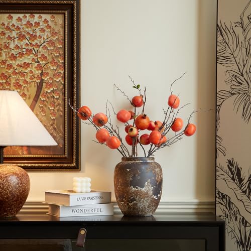 Rustic Terracotta Vase for Living Room Decor G779