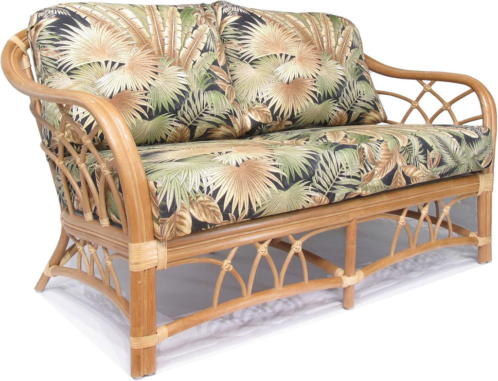 Rattan Living Room Furniture Loveseat (#1731H-BC)