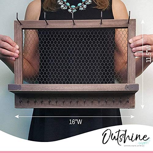 OUTSHINE Wall Hanging Jewelry Organizer K81212
