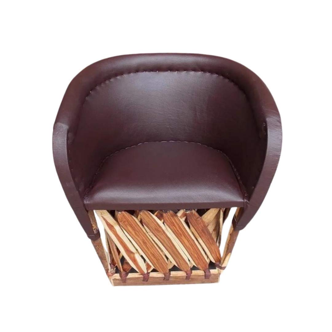 Chair Furniture Equipal Handmade By Equipales San Jose Chocolate Color Mexican Traditional Style Ideal for your home, house, garden, office, restaurant, hotel, bar, beach, living room, bedroom