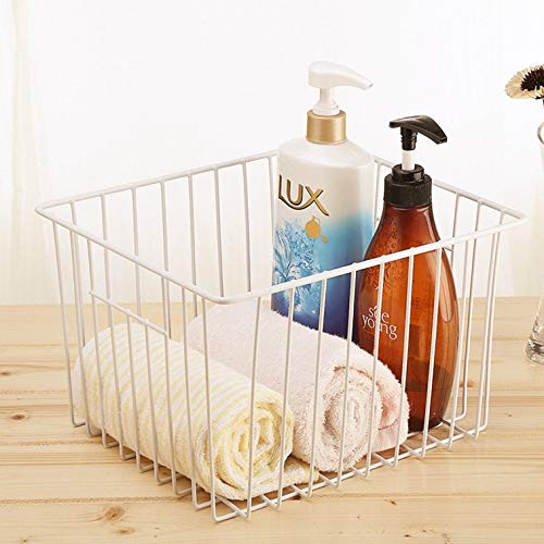SANNO Freezer Storage Baskets with Handles for Kitchen Cabinets Z267514