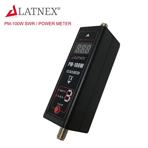 PM-120W Digital VHF UHF SWR Meter Frequency Counter for Ham Radio Z28582