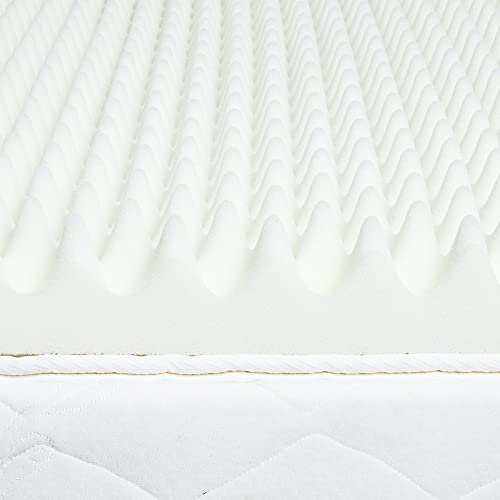 Slumber Solutions Dorm Highloft 3-inch Memory Foam Mattress Topper Full W807