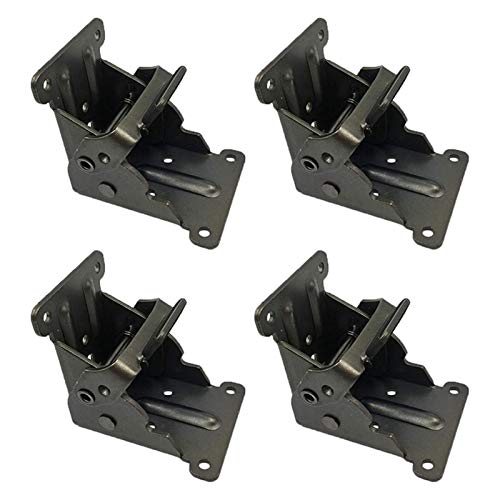 Hinge, 4PCS Foldable Support Frame Self-Locking Hinge Table Leg Accessories and Corners - for Folding Leg Folding Work Table