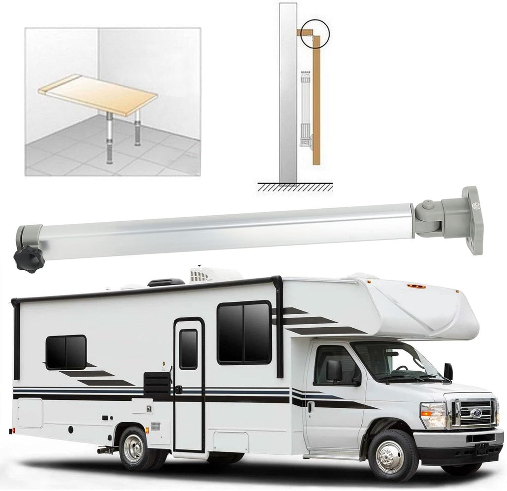 Telescopic Desk Support Leg, Folding Table Leg 560-930mm for RV Yacht Home C6347