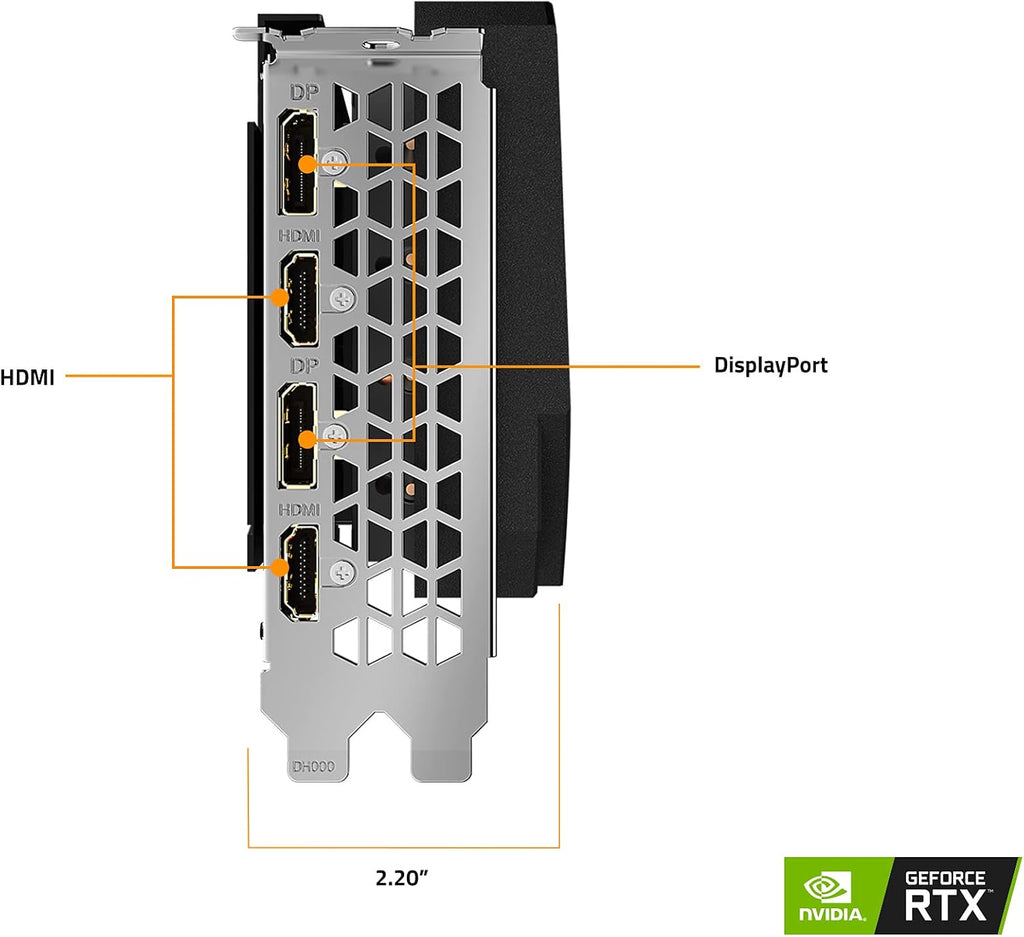GIGABYTE AORUS GeForce RTX 3060 Ti Elite 8G Graphics Card, 3X WINDFORCE Fans, LHR X4327