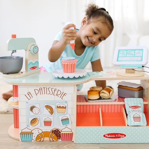 Melissa & Doug Wooden La Patisserie Bakery 39 Pieces X91201