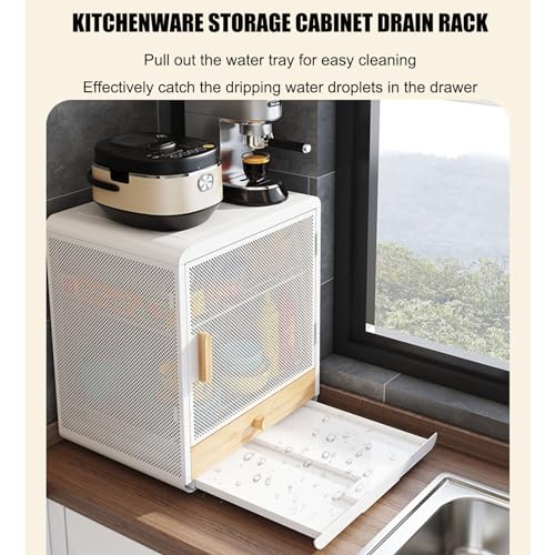 Kitchen Pantry Cabinet Freestanding Storage Cupboard with Shelves R6653