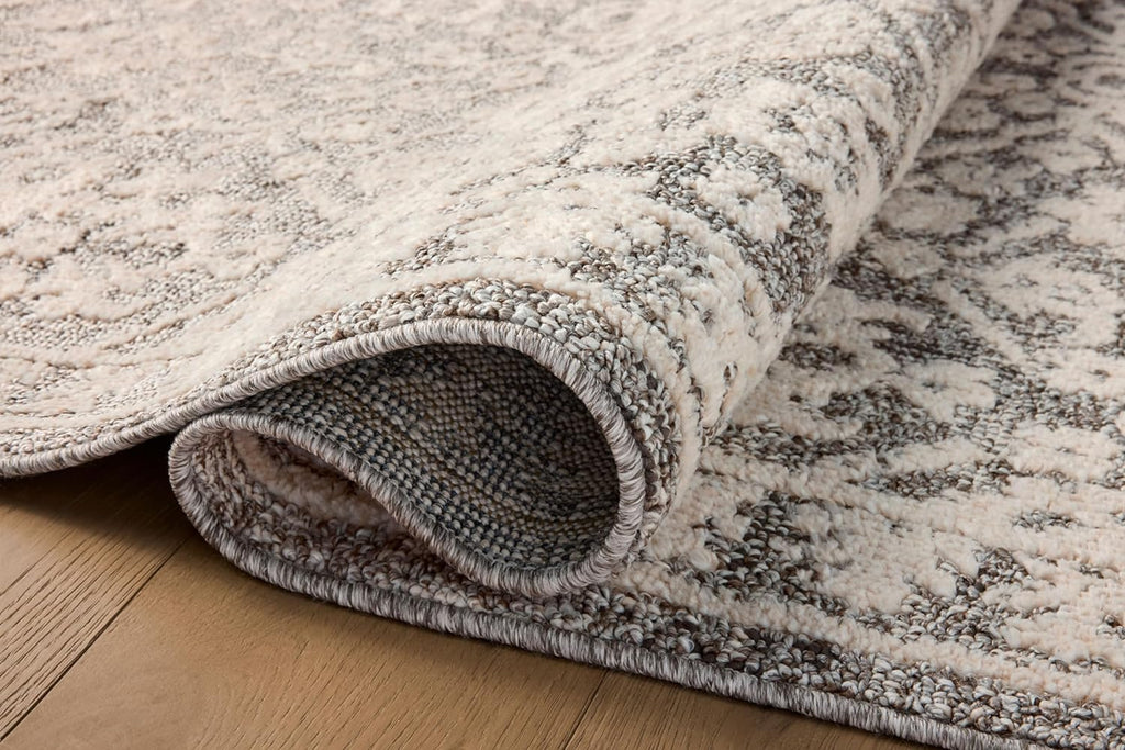 Loloi Magnolia Home Gigi Collection Grey/Ivory Area Rug P672340