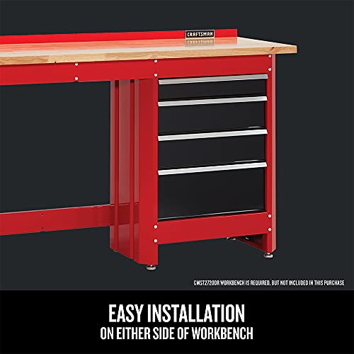 CRAFTSMAN 2000 Series Workbench, 4-Drawer Storage Module P555358