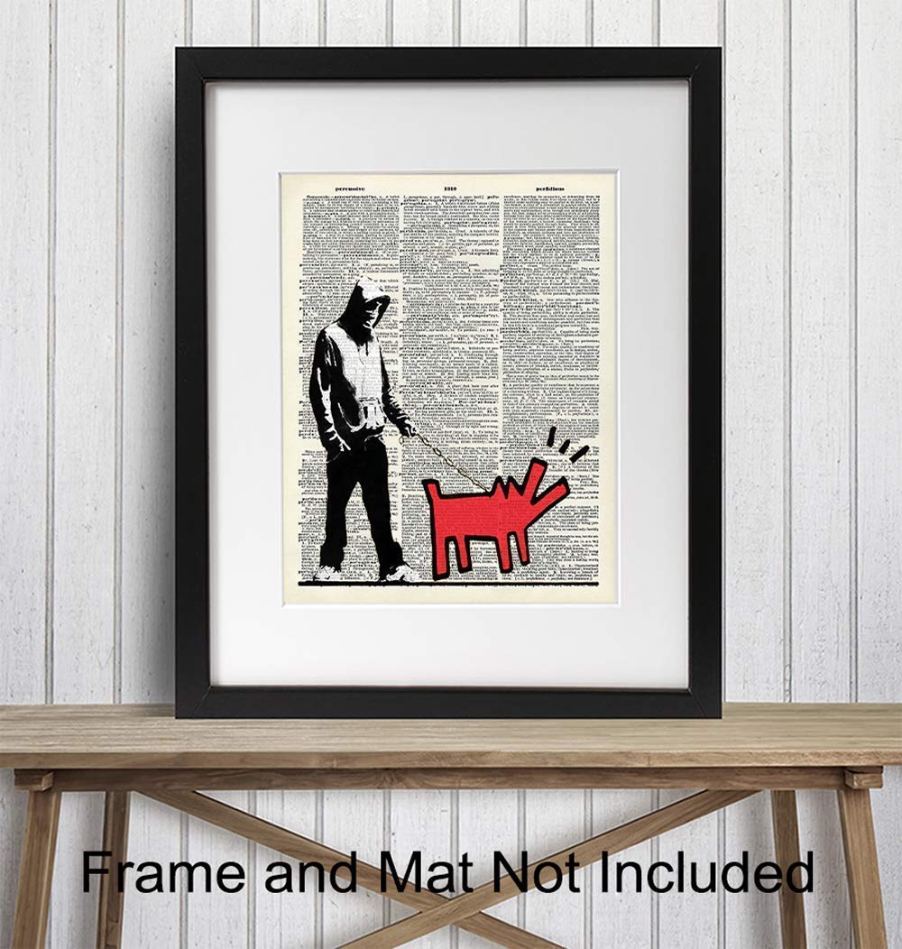 Banksy Graffiti 8x10 Wall Decor Picture - Modern Art Poster for Home P763