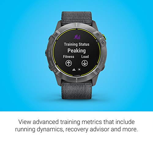 Garmin Enduro Multisport GPS Watch with Solar Charging, Carbon Gray DLC Titanium, Renewed X327807