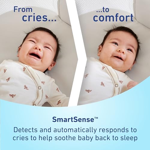 Graco SmartSense Soothing Baby Bassinet for Newborns to 6 Months A582041