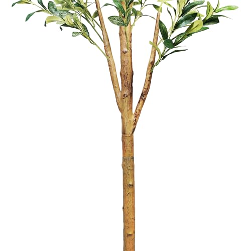 Sunnyglade 6FT Artificial Olive Tree Faux Silk Potted Plant Indoor Decor Y76675