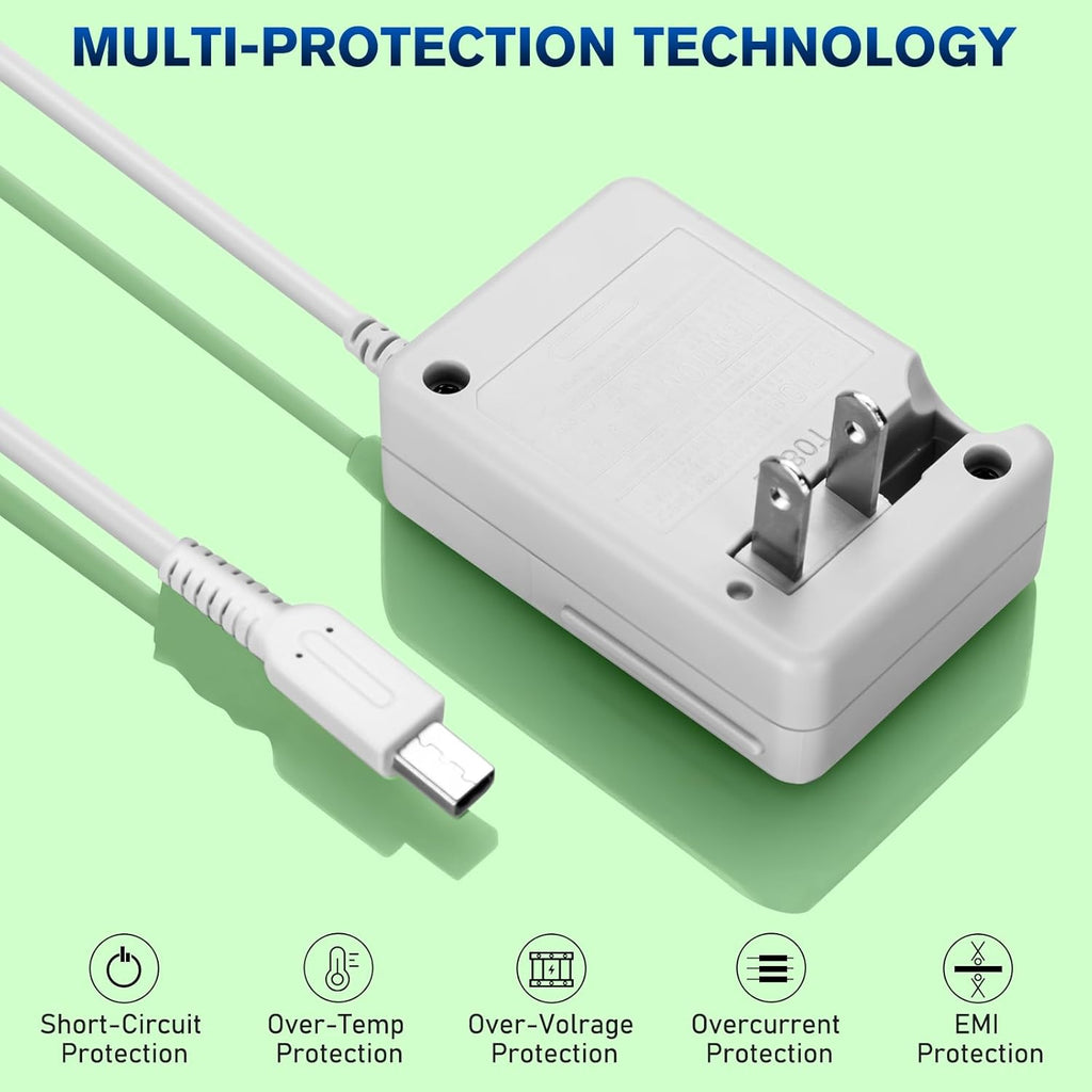 3DS AC Charger Wall Plug Power Adapter for Nintendo 3DS/DSi/2DS L900007