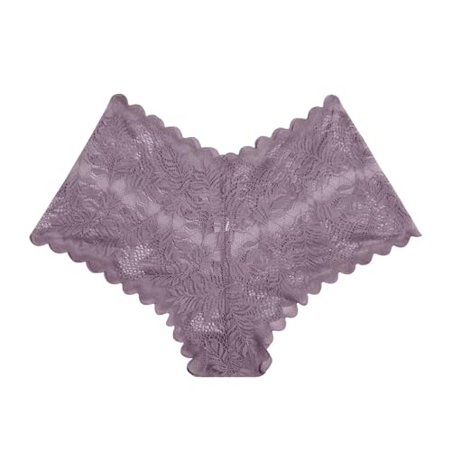 Women's High Rise Floral Lace Tanga Panties Bikini Brief R653
