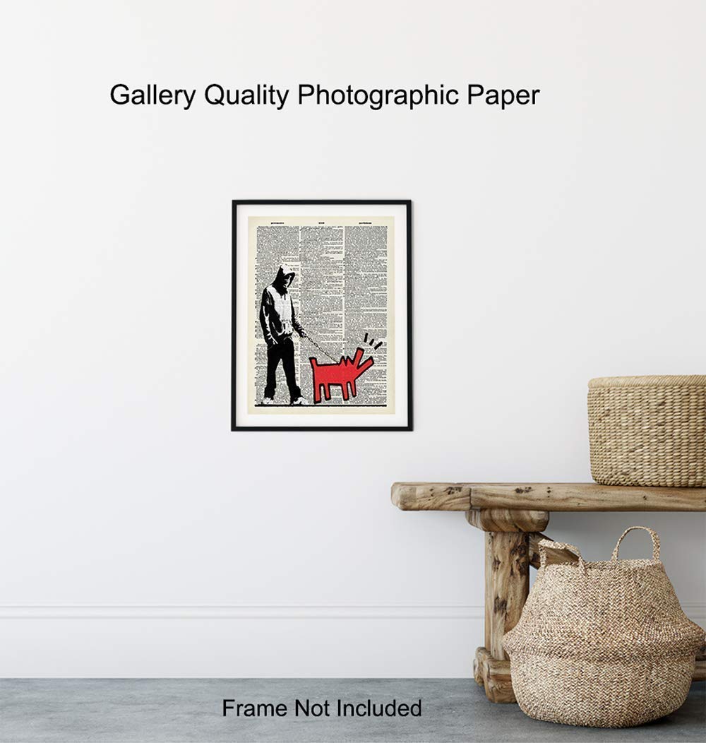 Banksy Graffiti 8x10 Wall Decor Picture - Modern Art Poster for Home P763
