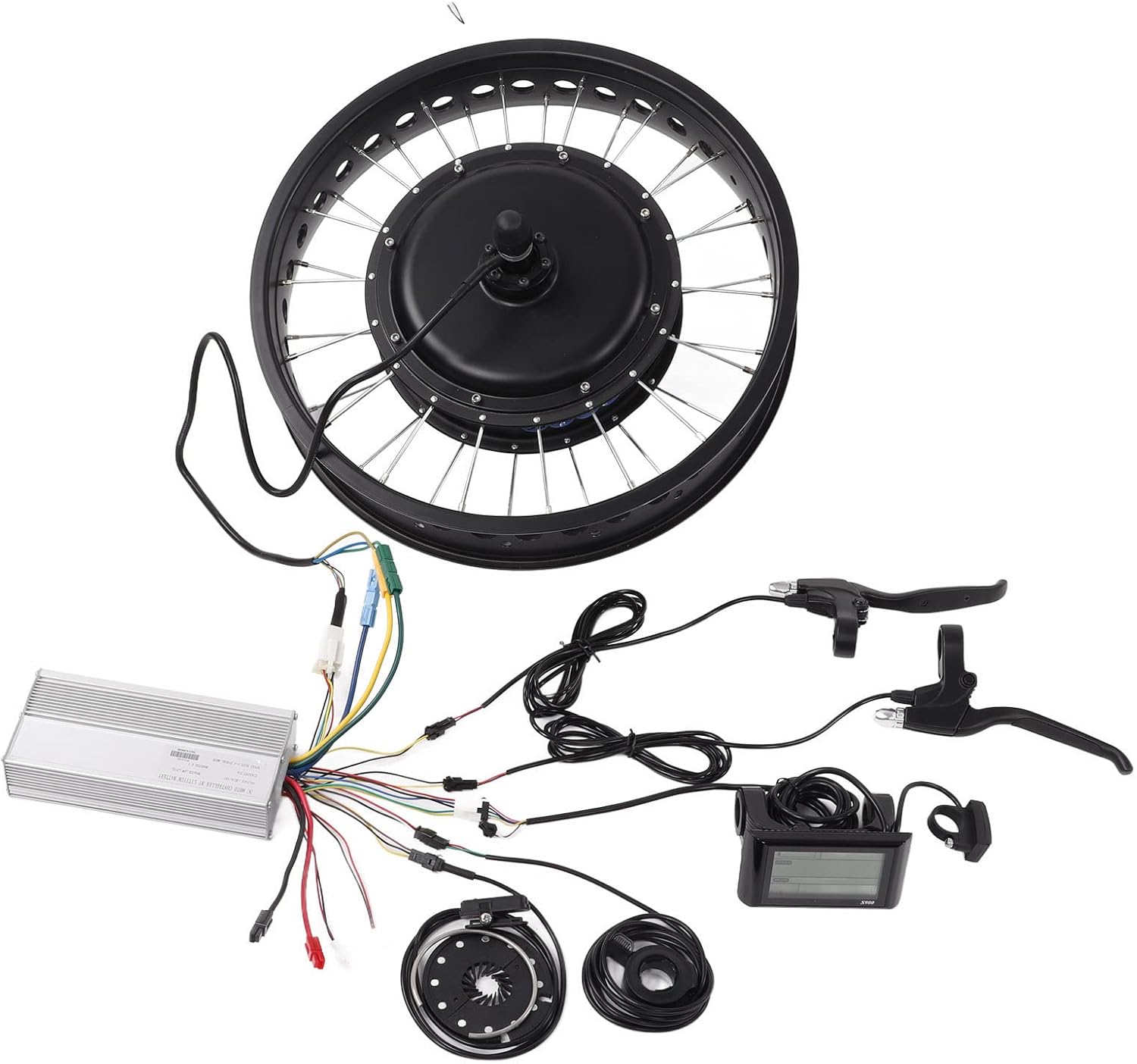48V 1500W Electric Bike Conversion Kit, 20 Inch Rear Wheel S718452
