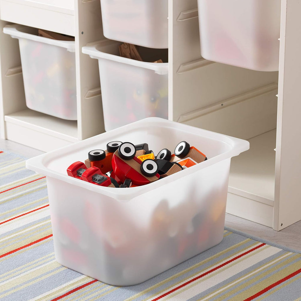 IKEA TROFAST Storage Combination with Boxes, 99x44x94 cm, White H581