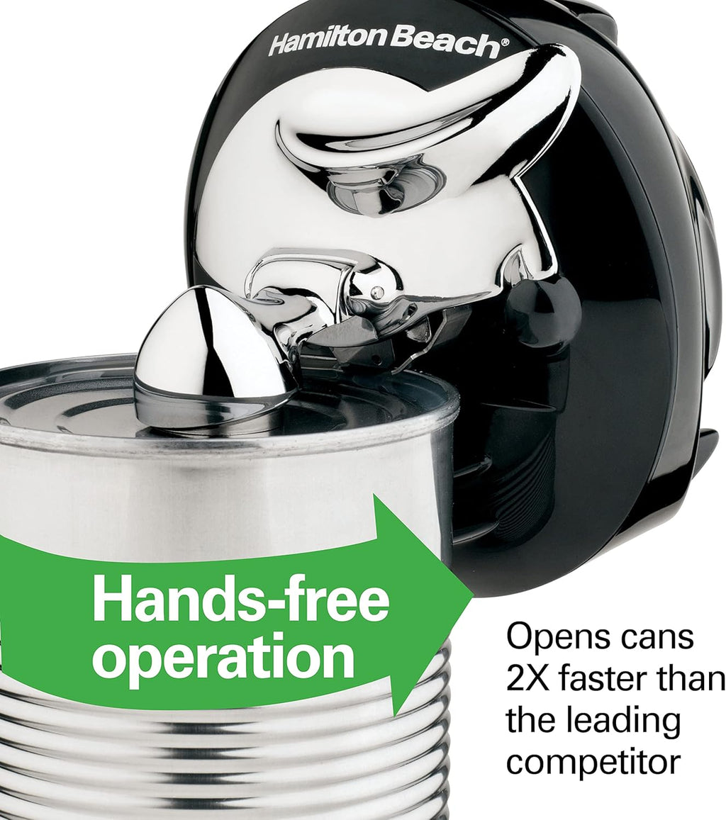 Hamilton Beach 2-in-1 Electric Automatic Can Opener, Hands-Free M333509