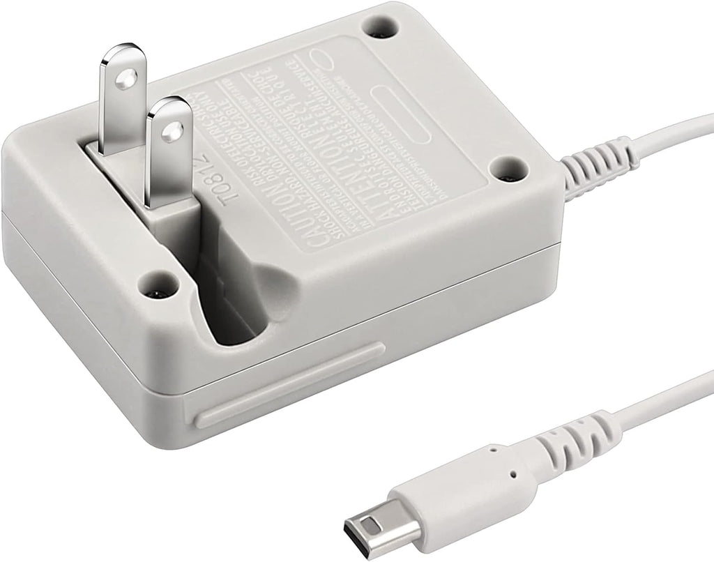 3DS Charger, AC Adapter Charger Home Travel Charger Wall Plug Power Adapter (100-240 v) for Nintendo New 3DS XL/New 3DS /3DS XL /3DS /New 2DS XL/New 2DS /2DS XL /2DS /DSi/DSi XL
