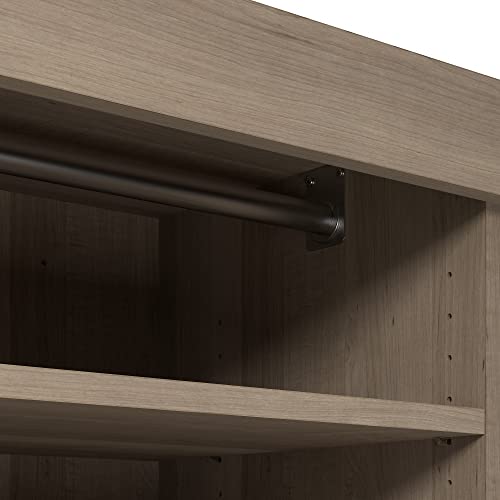Bestar Pur Wardrobe Organizer Storage Cabinet, 36W, Ash Gray M441961