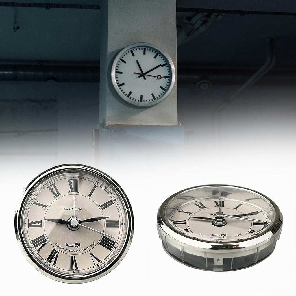 55mm Miniature Clock Face with Roman Numerals for Clock Repair J376
