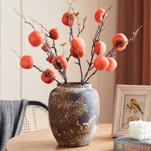 Rustic Terracotta Vase for Living Room Decor G779