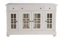 Liberty Furniture Industries Harbor View II Dining Buffet, W66 x D19 x H42, Linen Finish