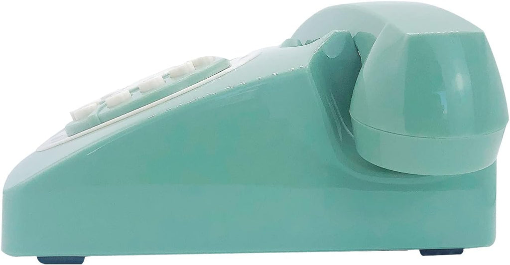 Beneno Retro Landline Telephone Green Rotary Design Corded Desk Phone T4848
