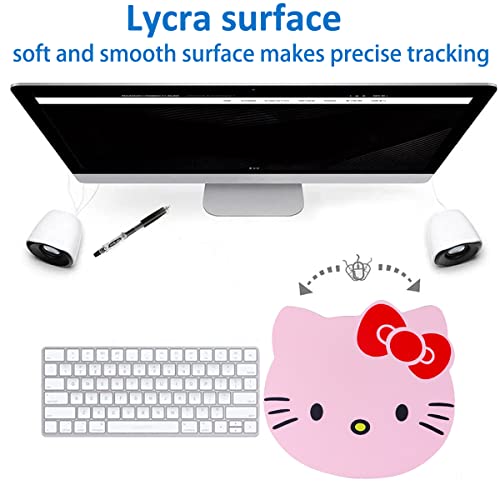 Hello Kitty Mouse Pad Cute Kawaii Desk Accessories Non-Slip Pink Q941867